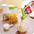 Food Storage Sealing Clips With Pour Spouts Moisture Proof Colorful Food Grade Plastic Food Sealing Clip Kitchen Household Tool
