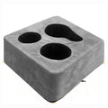 Knitted Couch Bed Cup Holder Pillow Sofa Organizer Caddy for Drinks Remotes Phones Snacks Foam Filling Car Hotel Airplane Use