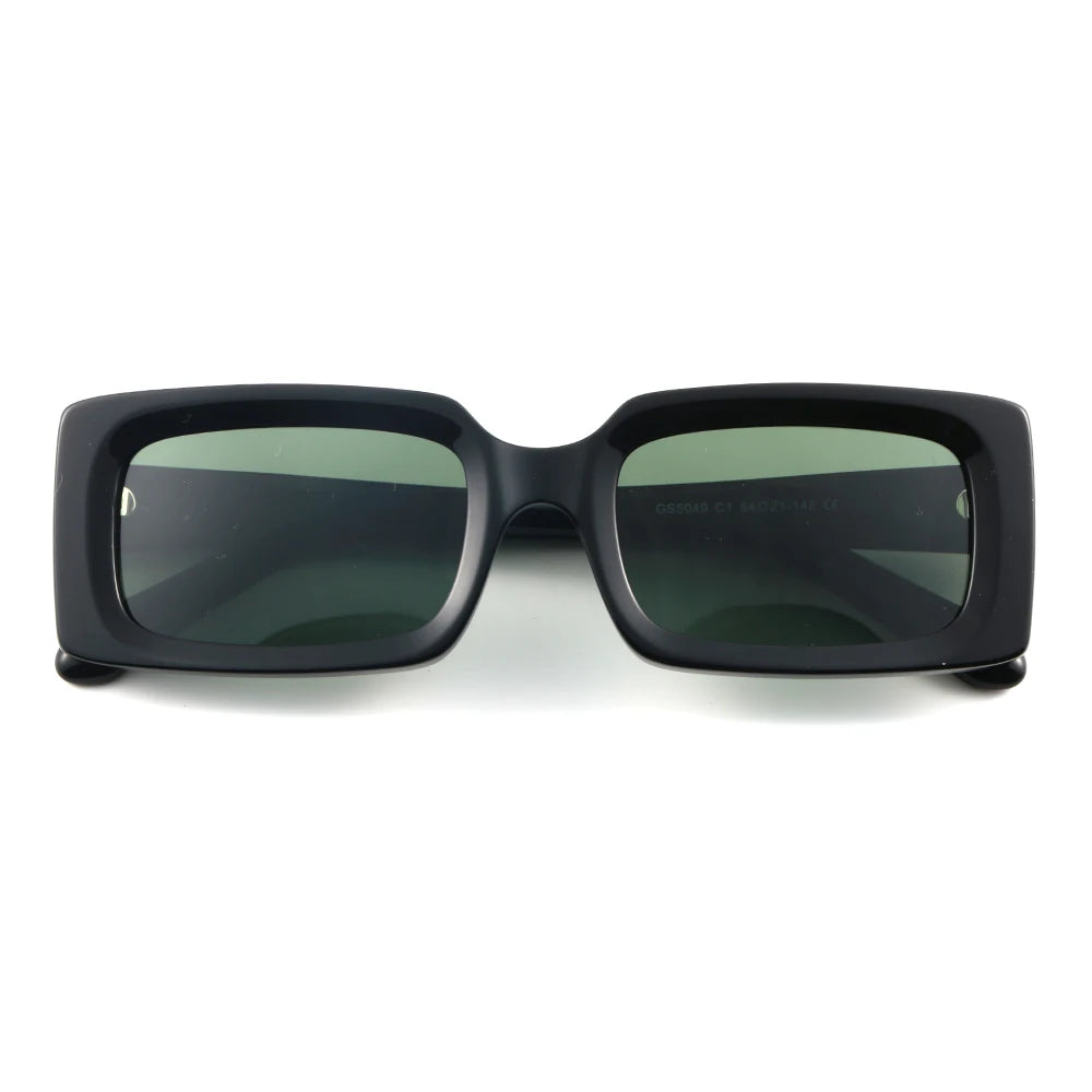 GS5049 Wholesale Newest Fashionable 2023 Sunglasses Men Women Polarized Rectangle Lunettes-soleil Handmade Acetate Sunglasses