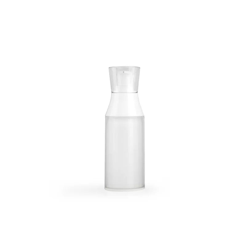 AS Slant Shoulder Empty clear Plastic Bottles with Caps Cosmetic Skincare Body Lotion Bottle 100ml