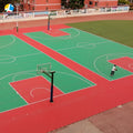 LHDT Interlocking Plastic Floor Tiles - Durable Non-slip Floor Tiles for Sports Courts