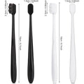 Nano Portable Ultra Soft Bristles Eco-Friendly Toothbrush 12000 Bristles 0.07mm Diameter Plastic Case for Home Use-Adult Kids