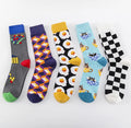 Cheap Price New High Quality Socks Durable Spring Autumn Wholesale Cozy Colorful Crew Designer Fashion Funny Cotton Socks