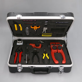 MT-8404 Fiber Optic Tool Kit Cable Stripper Cable Cutter Tool Kit Network Cable Tool Kit