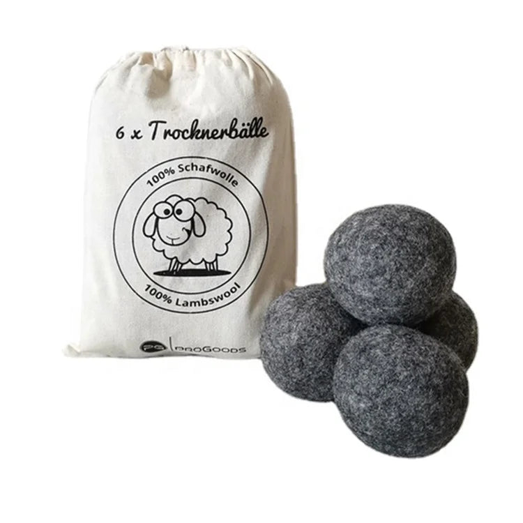 YUJIN Factory Direct Sale Handmade Dark Grey Felt  Balls