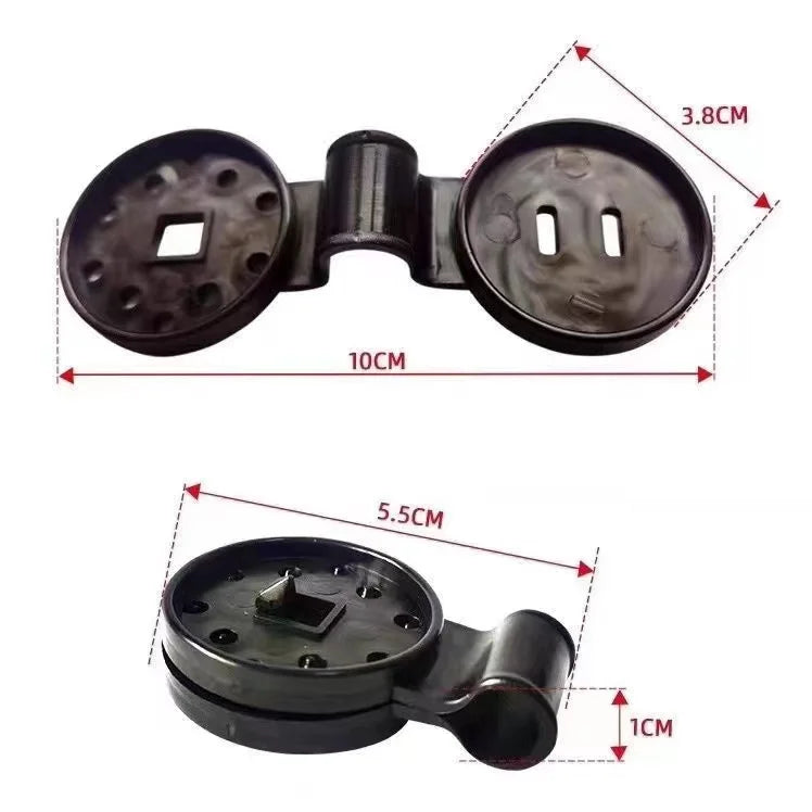 Easy to Clip and Unclip Also Resuseable for All Seasons Black Sunshade Net Clips