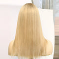 Special Color Virgin Hair Popular Wig for Women Swiss Lace Top Lace Front Wig