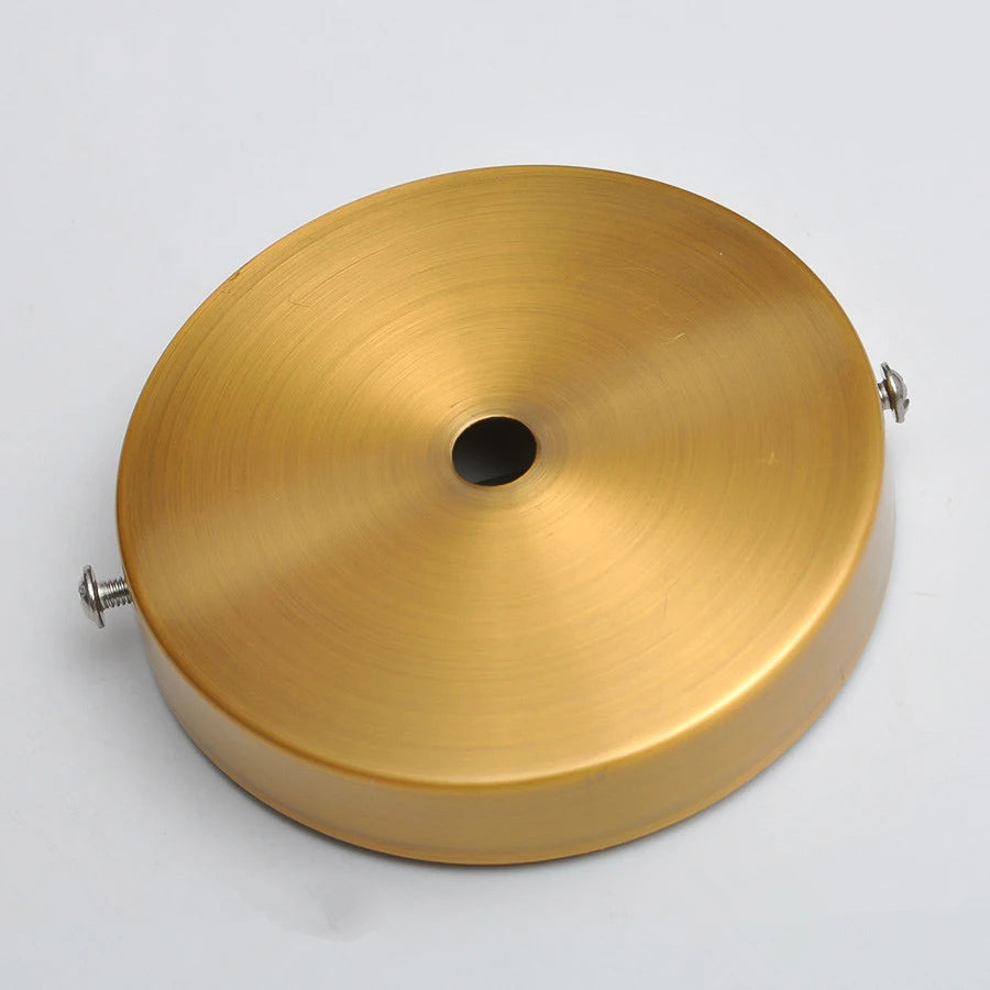 Ceiling Plate Hanging Chassis Base Retro Lamp Bases Iron Ceiling Fittings DIY Ceiling Rose