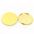High-End Custom Logo Metal Aromatherapy Candle Lid Plated in Exquisite Logo Shape