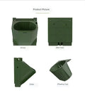 Vertical Plant Flower Pot Mini Ecological Living Wall System Vertical Garden Indoor Wallgarden for Flowers Vegetables and Herb
