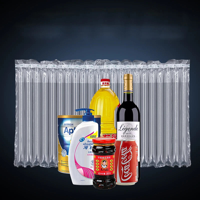 Custom Plastic Packaging Caned Column Reusable Bag Inflatable Air Bubble Cushion