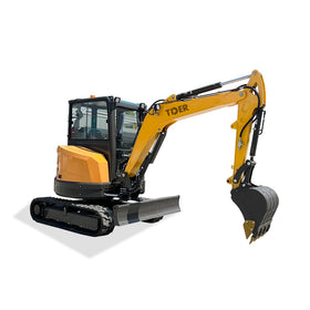 TDER Mini Excavator Machine 3 Ton 3.5 Ton Crawler Excavator With Attachment