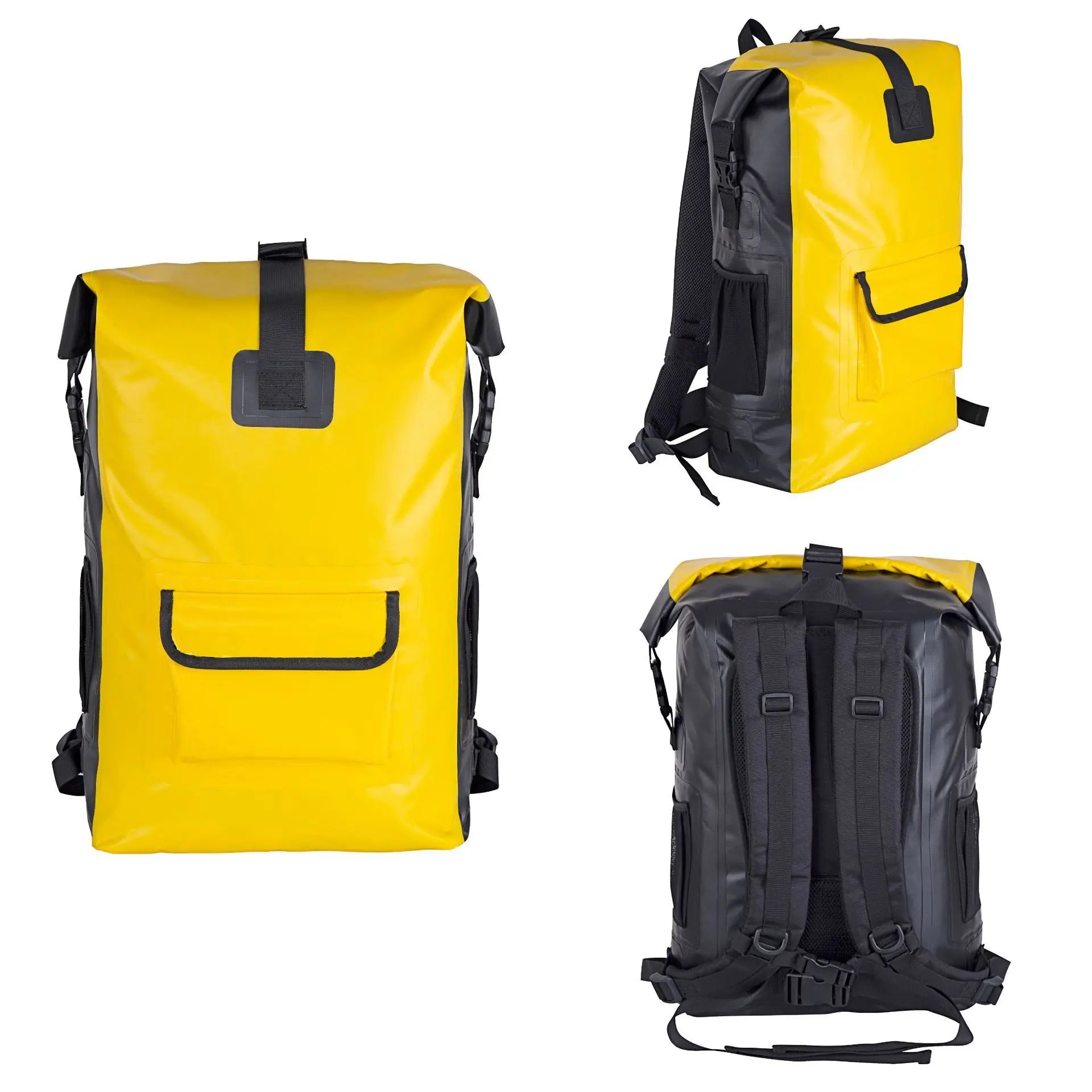 Portable 20L PVC Waterproof Floating Dry Bag Backpack for Hiking Camping & Kayaking with 15L/5L/2L Packable Storage Sets