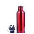 FX Factory Wholesale 500ml Bicycle Water Bottle Single Wall 304 Stainless Steel Custom Logo Printing Sport Portable Climbing Cup