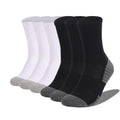 Athletic Socks Sport Running Calf Socks Performance Cushioned Breathable Crew Socks for Men Women