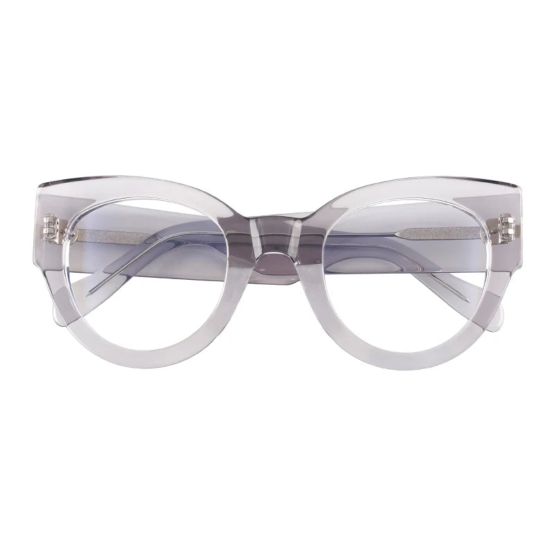 Fancy Design Vintage Cat Eye Glasses Women Brand Designer Acetate Clear Eyeglasses Frame