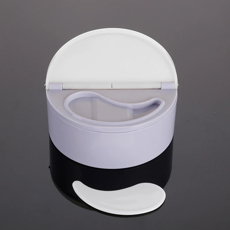 Custom Logo Premium Round Plastic Jar with Lids Facial Make up Remover Cleaning Skin Care Organic Cosmetic Cotton Toner Pad