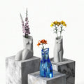 B-5526 3D Human Body Vase Silicone Mold Crystal Glue Epoxy Resin Mold Cement Gypsum Flower Vase Making Material Home Decor