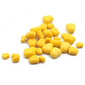 Selco 0.6cm 0.8cm 1.0cm PVC Soft Lure Plastic Artifical Bait Carp Fishing Tackle Baits Yellow Corn for Fishing Lure