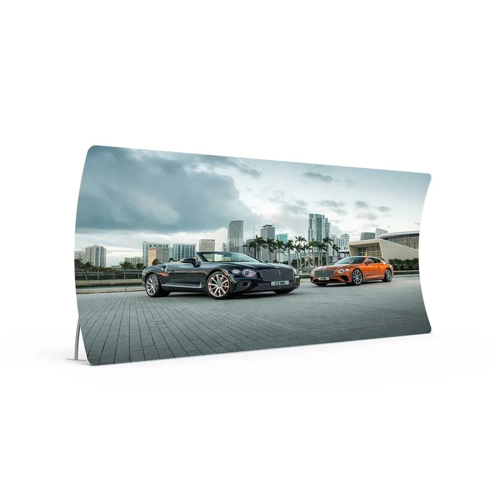 Portable Trade Show U Shape Aluminium Display Exhibition Backdrop Stand Booth Tension Fabric Backdrop for Trade Show Equipment
