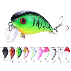 Wholesale CB050 4.5cm 7g Artificial Hard Plastic Crank Baits Fishing Lures for Bass