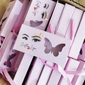 Wholesale Luxury pink Lash Boxes Private Label butterfly Eyelash case Eyelash Packaging Box for False Lashes