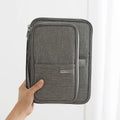 2023 New Oxford Cloth Waterproof Certificate Bag Passport & Size Storage Bag
