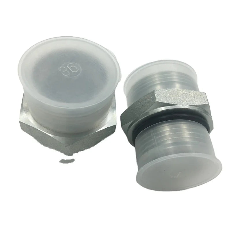 Male Thread Fitting Carbon Steel High Pressure Hydraulic Hose Adapter Forged Steel 1CO