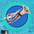 Customized Color Floating Dock Platform Inflatable Lake Floats Raft Water Mattress with Drop Stitch Design Pool Hammock Design