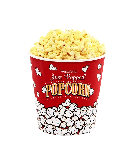 OEM Colored Fast Food Circular Popcorn Box Cake Bakery Cookie Catering Lunch Packaging Box Kraft Paper Box for Popcorn Chicken