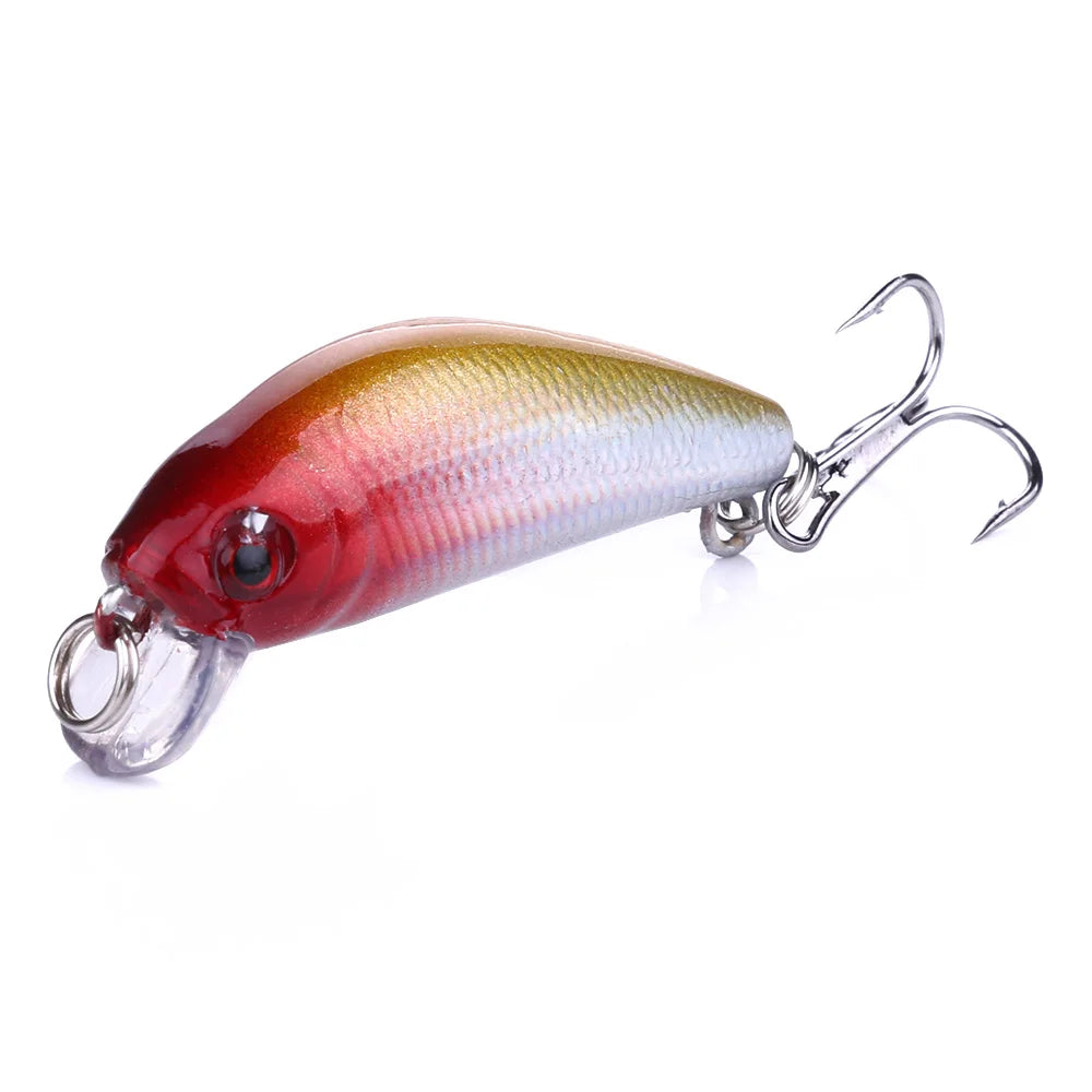 Top Right 3.8CM-2.2G Minnow Lure Fishing Pesca Sinking Minnow Fishing Lures Hard Bait Wobbler