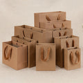 Factory Wholesale Inventory of High-quality Thick Cowhide Paper Clothing Shopping Bags Can Be Customized with Logos
