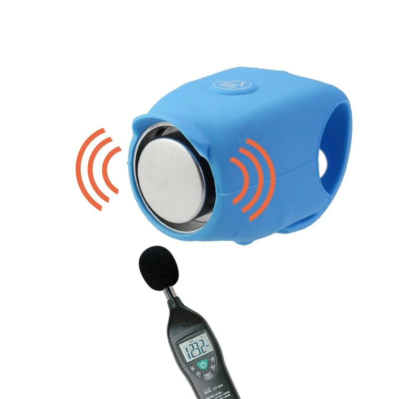 Bicycle Horn 120db Mini Portable Silicone MTB Road Cycling Handlebar Bells Waterproof Electric Bike Bell
