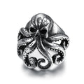 Hot Selling Octopus Skull Ring Jewelry Seaman Rings 316L Stainless Steel for Men Customized Women Engagement Ring Pirate Party