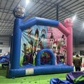 Commercial Inflatable Bounce House  Castle  Combo Inflatable Bouncy Jumping Castle with Obstacle Trampoline