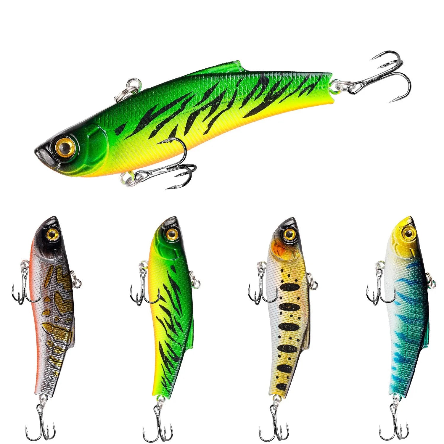 Fishing Lures Baits 7cm 18g Sinking Minnow Bait Medium Diving Fish Freshwater