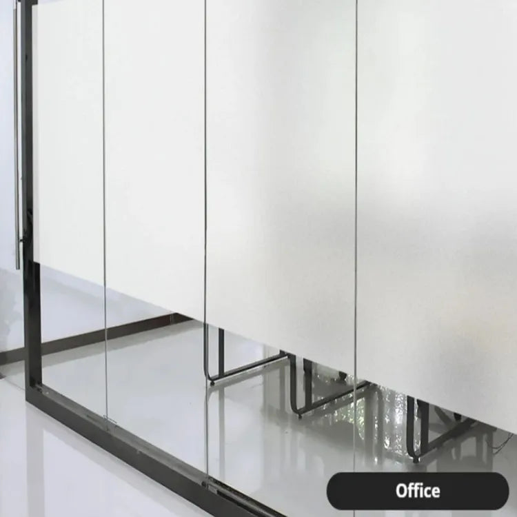 ABLE SUSUKU PVC Self-Adhesive Modern Privacy Glass Film No-Glue Window Decorative Heat Insulation Apartment Office Hospital