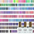 KUDAN Custom Your Brand OEM Clear Peel-Off Nail Polish Water-Based Air Dry Nail Paint for Manicure