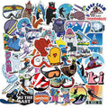 50Pcs Winter Ski Sport Outdoor Sticker for Boy Girl Notebook Bottle Skateboard Luggage Laptop Diy Decor Ski Stickers