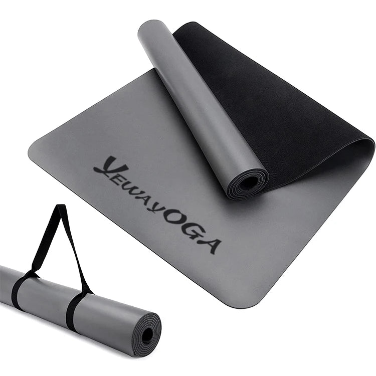 Hot Selling Luxury Custom Pu Natural Rubber Eco-friendly Non Slip Best Quality China Manufacturer Design Yewayoga Yoga Mat