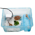 Wholesale PP Box Reptile Breeding Box Terrarium Basking Cage Turtle Habitat Tank for Tortoise House