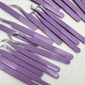 Private Label Custom Eyelash Extension Tweezers 45 75 Degree Strong Hold with Fiber Tip Stainless Steel Material