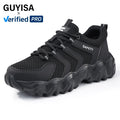 GUYISA  Safety Shoes Sports Series Light Low Cut Usex  Anti-puncture  Safety Shoes