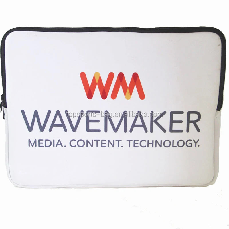 Personal Customized Logo Neoprene Laptop Protective Cover Bag for 13 Inch Mackbook