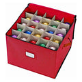 Hot Sale Christmas Ornament Storage Box with Lid Container Keeps 64 Holiday Ornaments