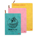 A5 Sublimation Blanks Journal Diary Agenda Notepad Stationary Custom Printed Logo Colored Pu Leather Sublimation Notebook