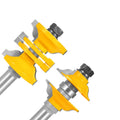 2PCS Door Cutter Series Router Bit Woodworking Milling Cutter for Wood Tools