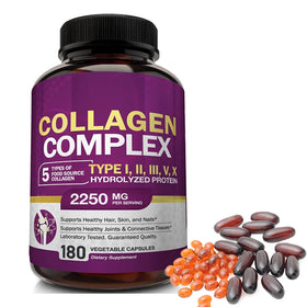 Hot Sale Joint Formula Collagen Softgel Capsule Supplement With Hyaluronic Acid