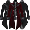 2024 New European American Medieval Tuxedo Men's Retro Coat Carnival