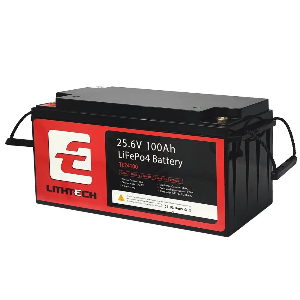 Life Po4 24V Lithium Ion Battery Pack Solar Battery 24V for Solar System 24V Lifepo4